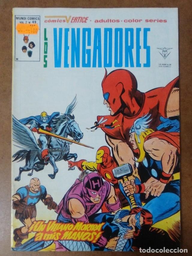 C&oacute;mics: LOS VENGADORES VOL. 2 N&ordm; 49 - VERTICE - Foto 1