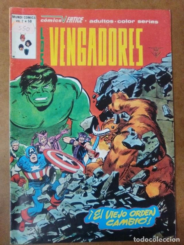 C&oacute;mics: LOS VENGADORES VOL. 2 N&ordm; 50 - VERTICE - Foto 1