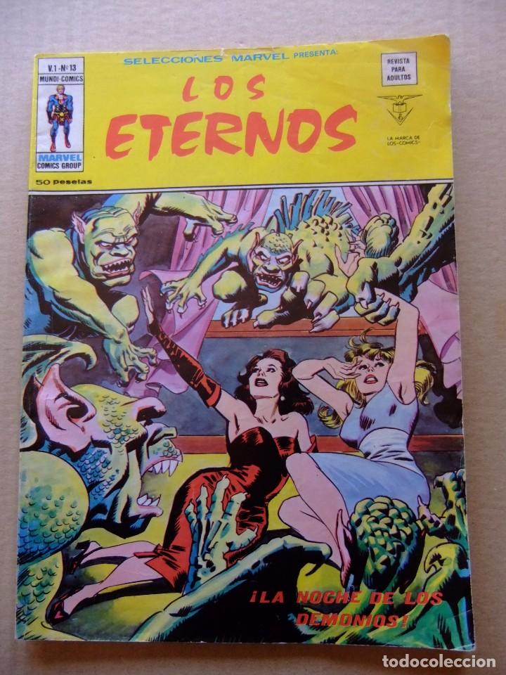 C&oacute;mics: SELECCIONES MARVEL V.1 N&ordm; 13 LOS ETERNOS EDICIONES MARVEL - Foto 1