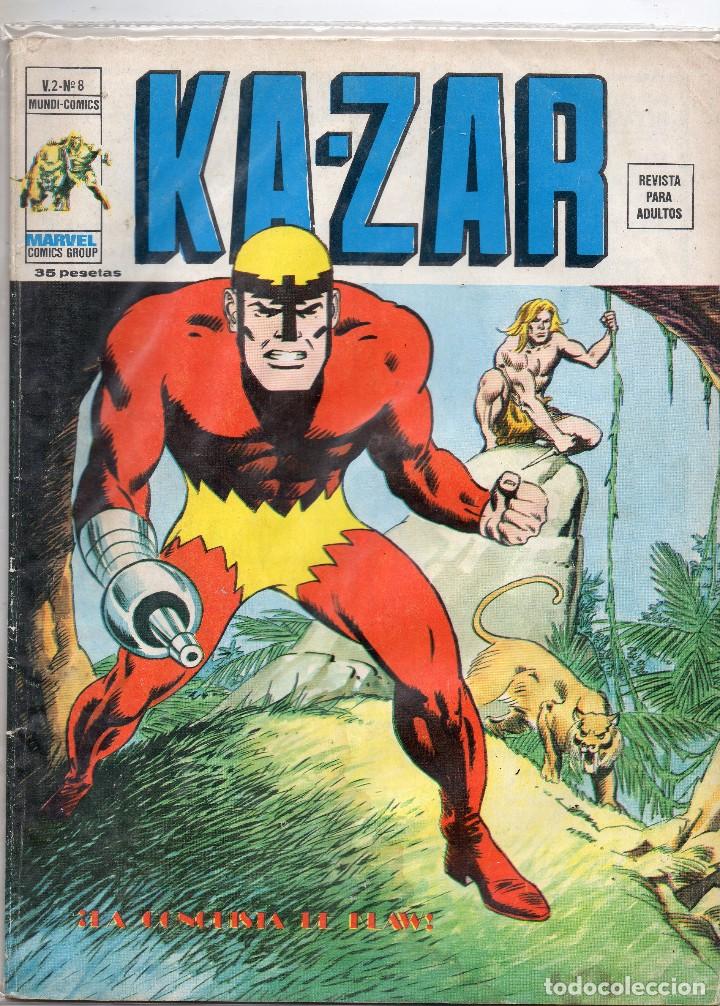 C&oacute;mics: COMIC VERTICE 1976 KA-ZAR VOL2 N&ordm; 8 (BUEN ESTADO) - Foto 1