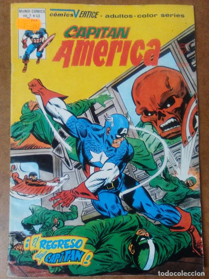 C&oacute;mics: CAPITAN AMERICA VOL. 3 N&ordm; 43 - VERTICE - Foto 1