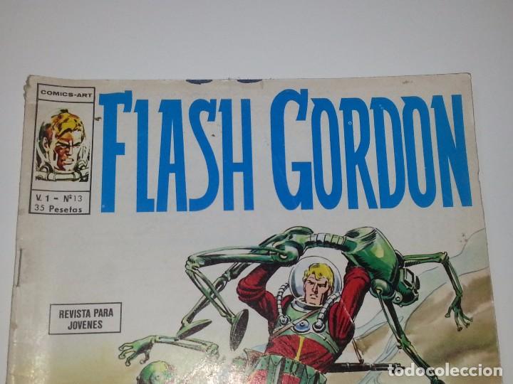 C&oacute;mics: ANTIGUO COMIC FLASH GORDON COMICS ART V.1 N&ordm; 13 ED. VERTICE A&Ntilde;O 1975 - Foto 2
