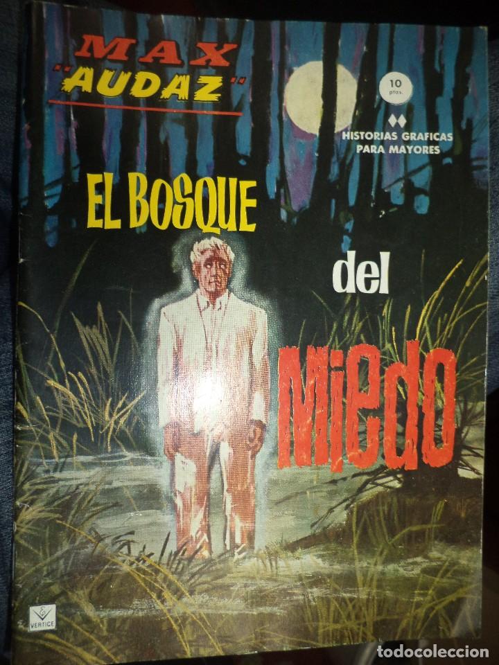 C&oacute;mics: Max Audaz n&ordm; 10.V&eacute;rtice grapa 1965.MBE. - Foto 1