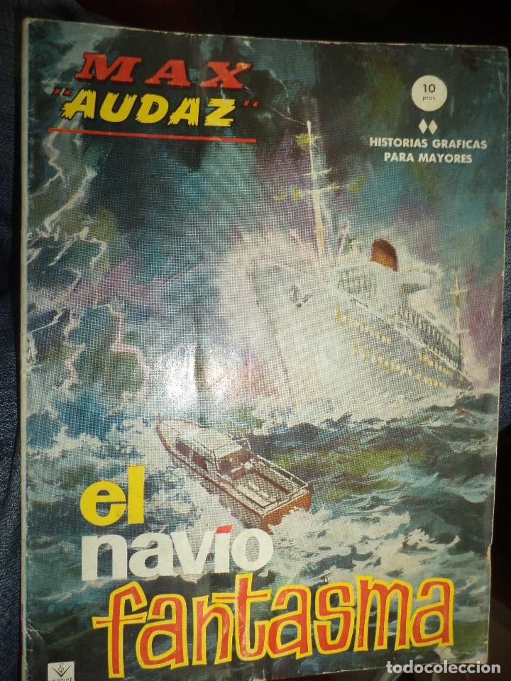 C&oacute;mics: Max Audaz n&ordm; 9.V&eacute;rtice grapa 1965. - Foto 1