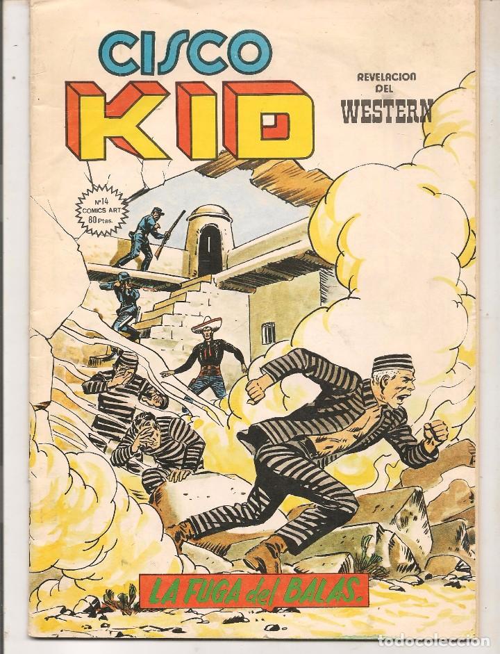 C&oacute;mics: CISCO KID. N&ordm; 14. COMICS ART. VERTICE 1980 (C/A4) - Foto 1