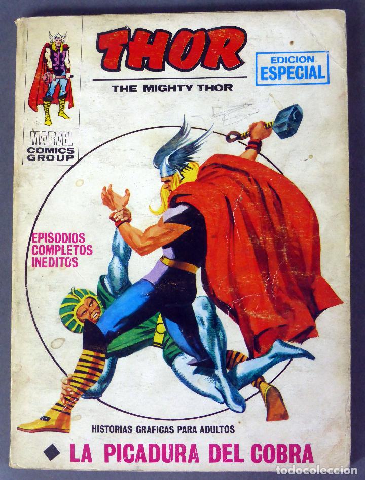 C&oacute;mics: Marvel Comics Thor n&ordm; 14 La picadura del cobra Ediciones V&eacute;rtice Taco 1971 - Foto 1