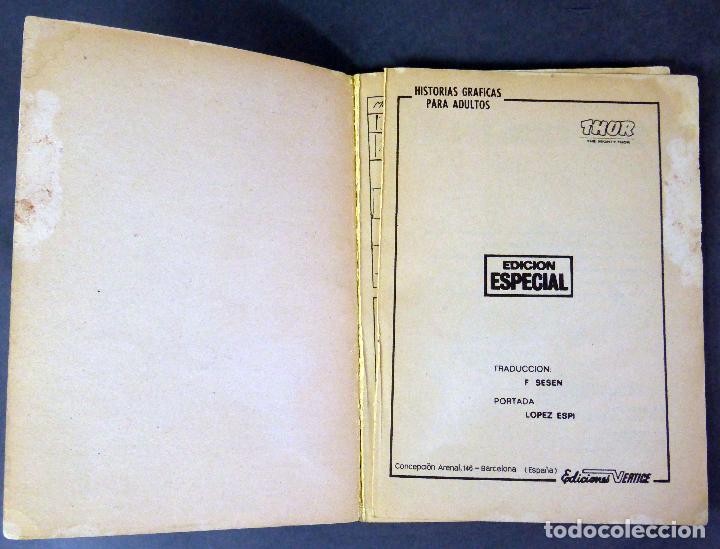 C&oacute;mics: Marvel Comics Thor n&ordm; 14 La picadura del cobra Ediciones V&eacute;rtice Taco 1971 - Foto 2