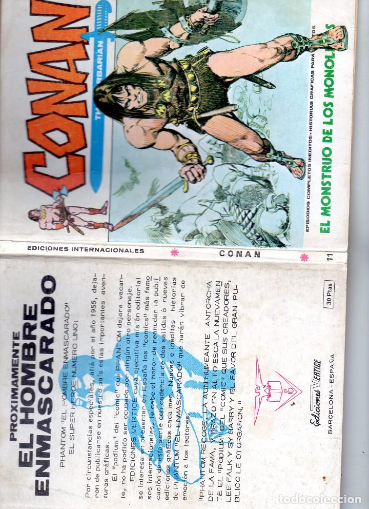 C&oacute;mics: COMIC VERTICE CONAN VOL1 N&ordm; 11 (BUEN ESTADO) - Foto 3