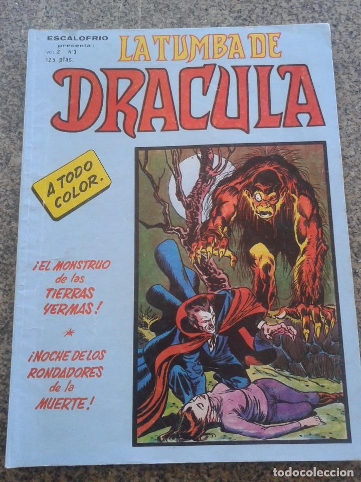 C&oacute;mics: LA TUMBA DE DRACULA -- ESCALOFRIO VOLUMEN 2 -- N&ordm; 3 - VERTICE -- - Foto 1