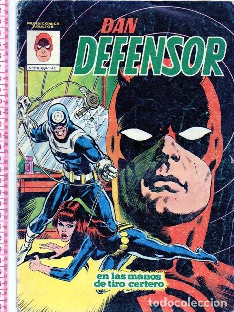 C&oacute;mics: D50 DAN DEFENSOR N&ordm; 9 A&Ntilde;O 1981 EDICIONES VERTICE MUNDI COMICS - Foto 1