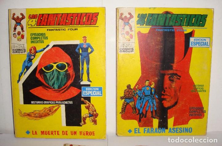 C&oacute;mics: Marvel Comics. Los 4 Fant&aacute;sticos.. N&ordm; 10, 16, 17, 52 y 66 - Foto 2