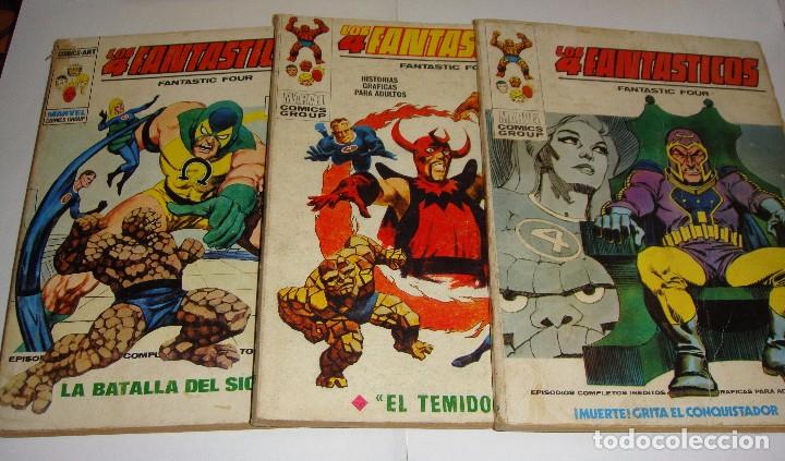 C&oacute;mics: Marvel Comics. Los 4 Fant&aacute;sticos.. N&ordm; 10, 16, 17, 52 y 66 - Foto 3