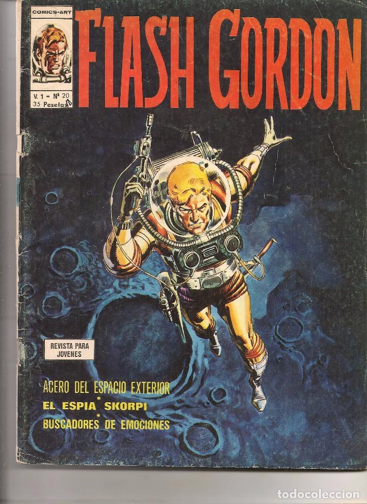 C&oacute;mics: FLASH GORDON. V.1. N&ordm; 20. VERTICE. (C/A52) - Foto 1