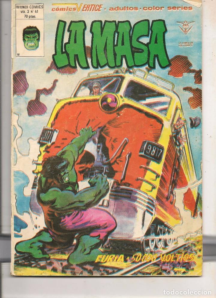 C&oacute;mics: LA MASA. V.3 - N&ordm; 41. MUNDI COMICS. (C/A52) - Foto 1