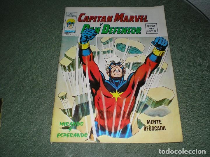 C&oacute;mics: CAPITAN MARVEL Y DAN DEFENSOR V2 N&ordm;1 - Foto 1