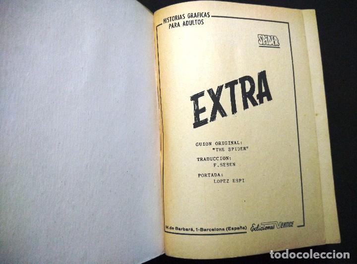 C&oacute;mics: SPIDER EXTRA. N&ordm; 22. V&Eacute;RTICE. TACO. 25 PTAS. - Foto 4