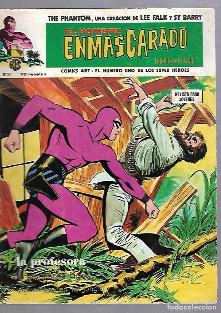 Cómics: EL HOMBRE ENMASCARADO. EDICION EN ESPAÑOL. Nº 37. COMICS-ART. 30 AGOSTO 1974 - Foto 1 - 87398532