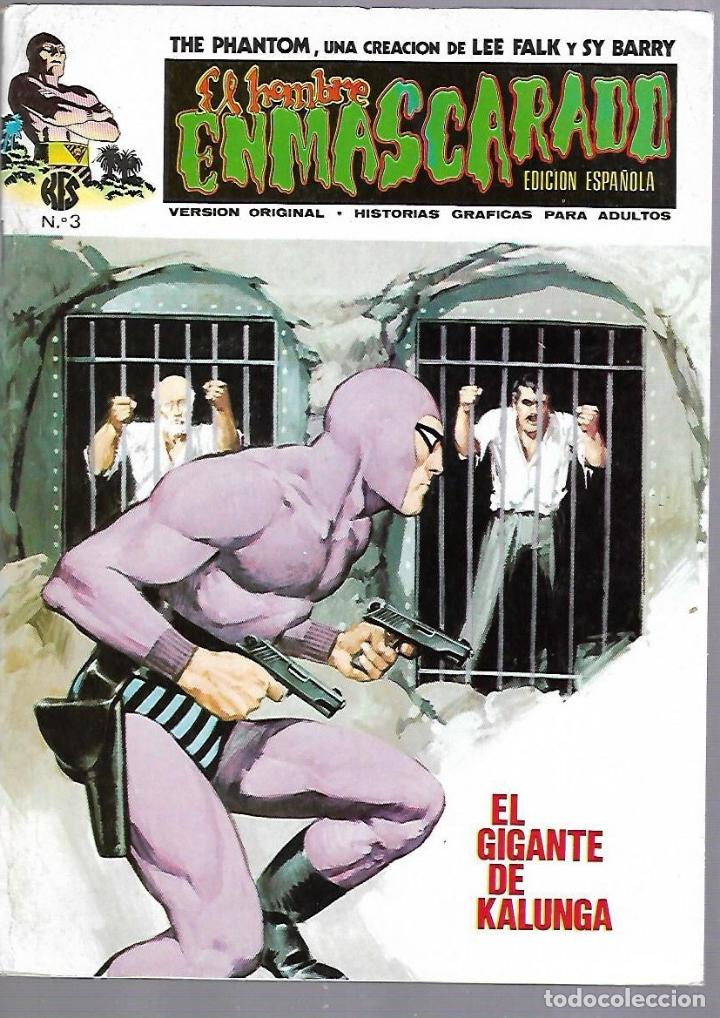 EL HOMBRE ENMASCARADO. EDICION EN ESPAÑOL. Nº 3. COMICS-ART. 1973 (Tebeos y Comics - Vértice - Hombre Enmascarado)