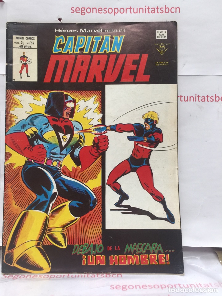 C&oacute;mics: Capit&aacute;n MARVEL numero 57 ediciones Vertice - Foto 1