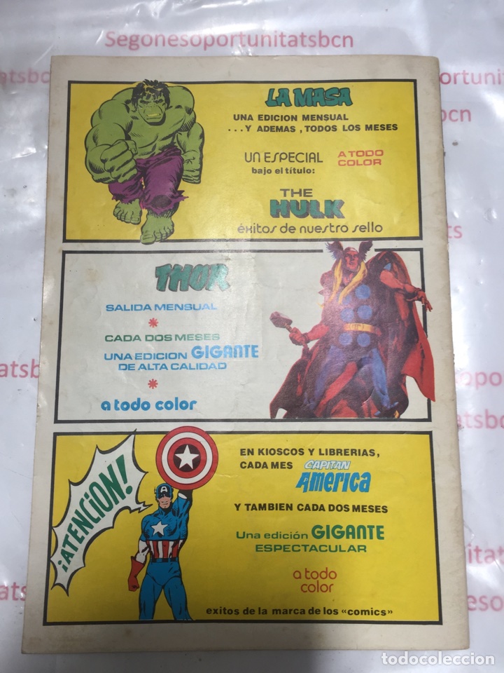 C&oacute;mics: Capit&aacute;n MARVEL numero 57 ediciones Vertice - Foto 2