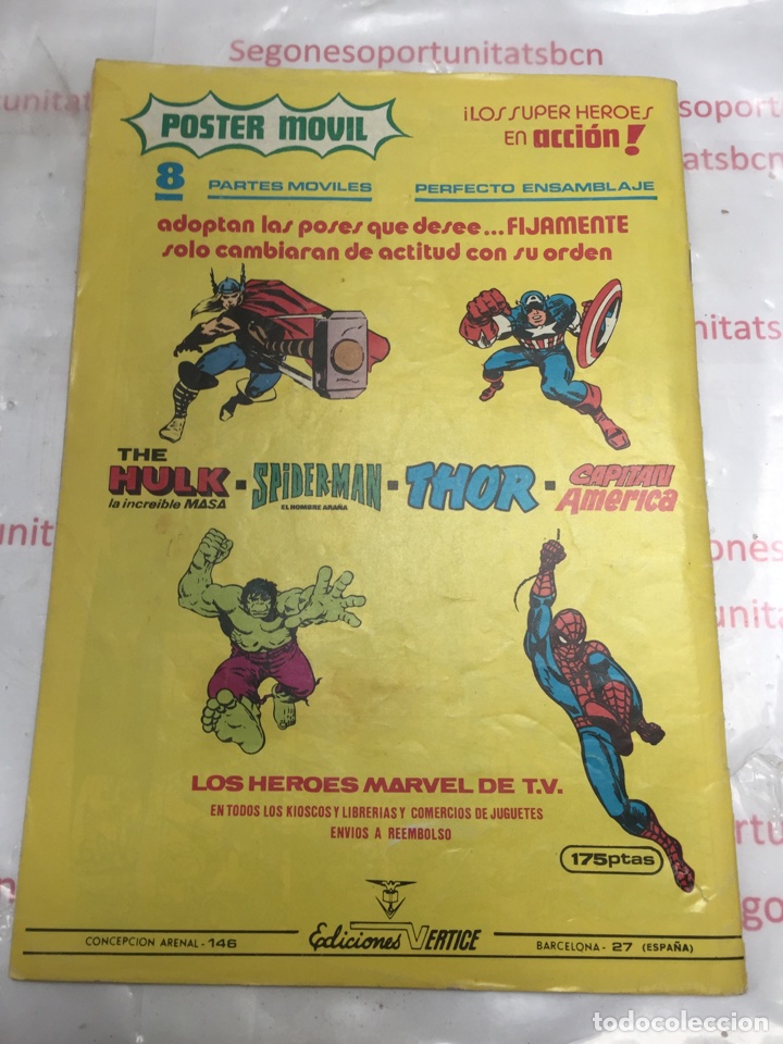 C&oacute;mics: Los 4 fant&aacute;sticos n&uacute;mero 32 ediciones Vertice - Foto 3