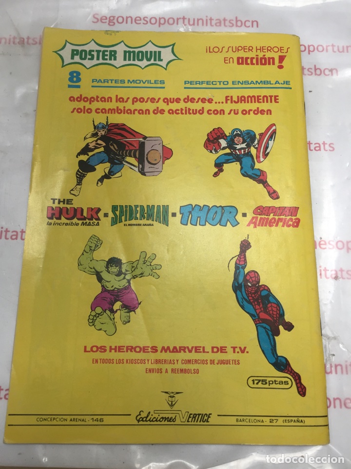 C&oacute;mics: Los 4 fant&aacute;sticos n&uacute;mero 33 ediciones Vertice - Foto 3