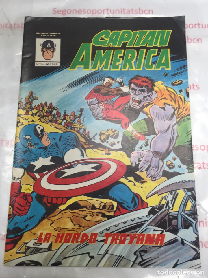 C&oacute;mics: Capitan America n&uacute;mero 81 ediciones Vertice - Foto 1