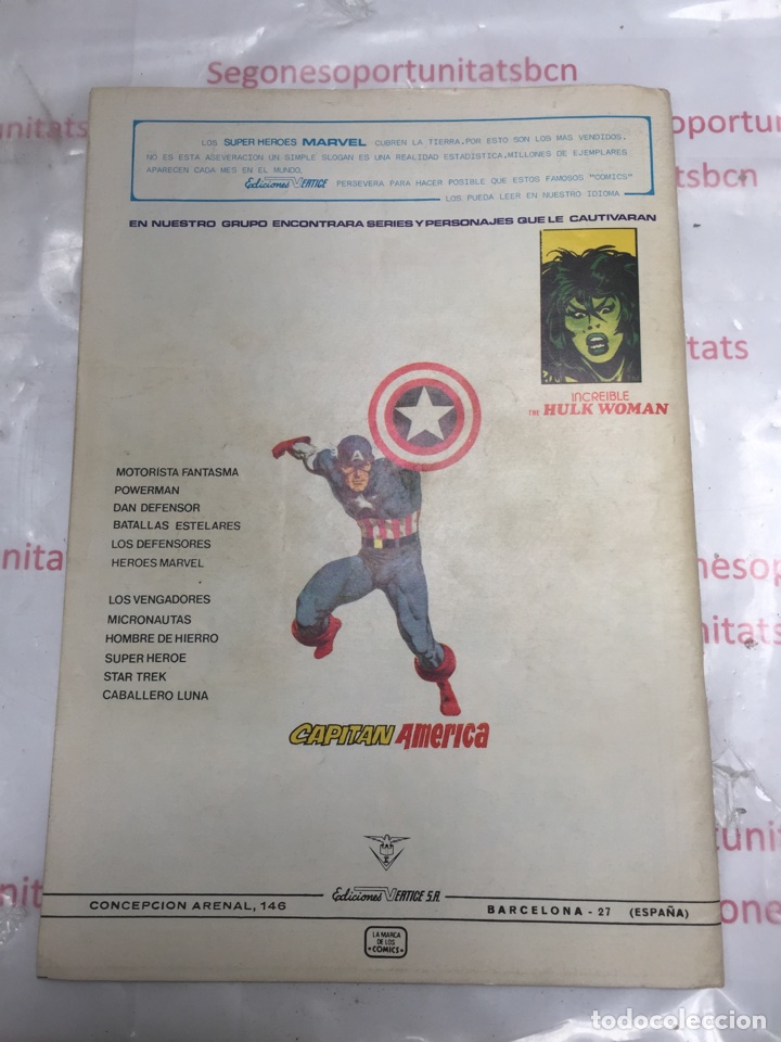 C&oacute;mics: Capitan America n&uacute;mero 81 ediciones Vertice - Foto 3