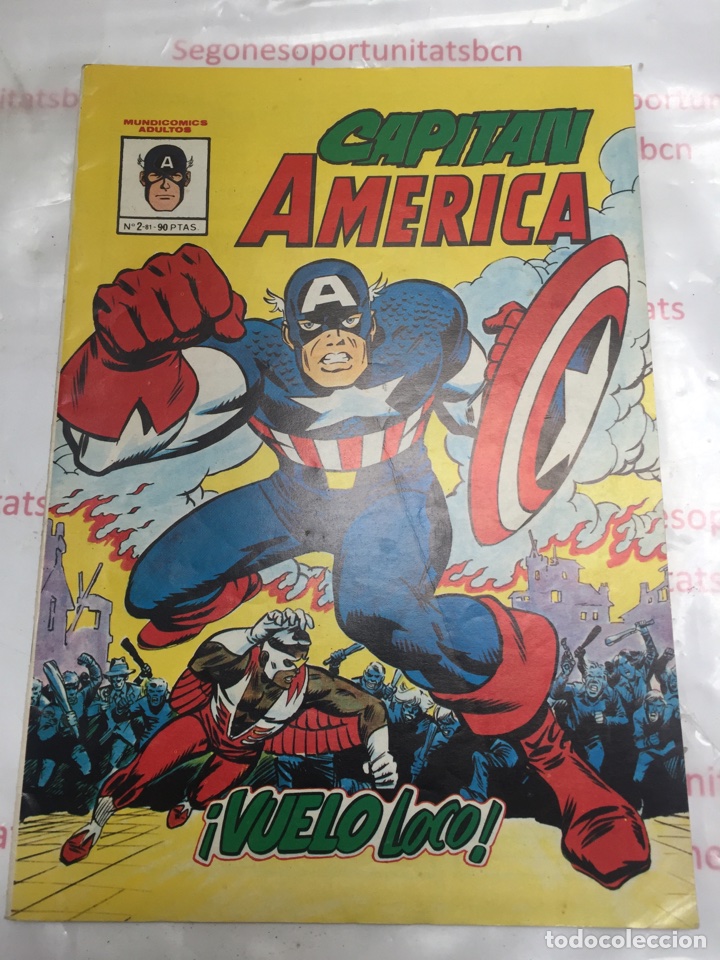 C&oacute;mics: Capitan America n&uacute;mero 2 mundicomics ediciones Vertice - Foto 1