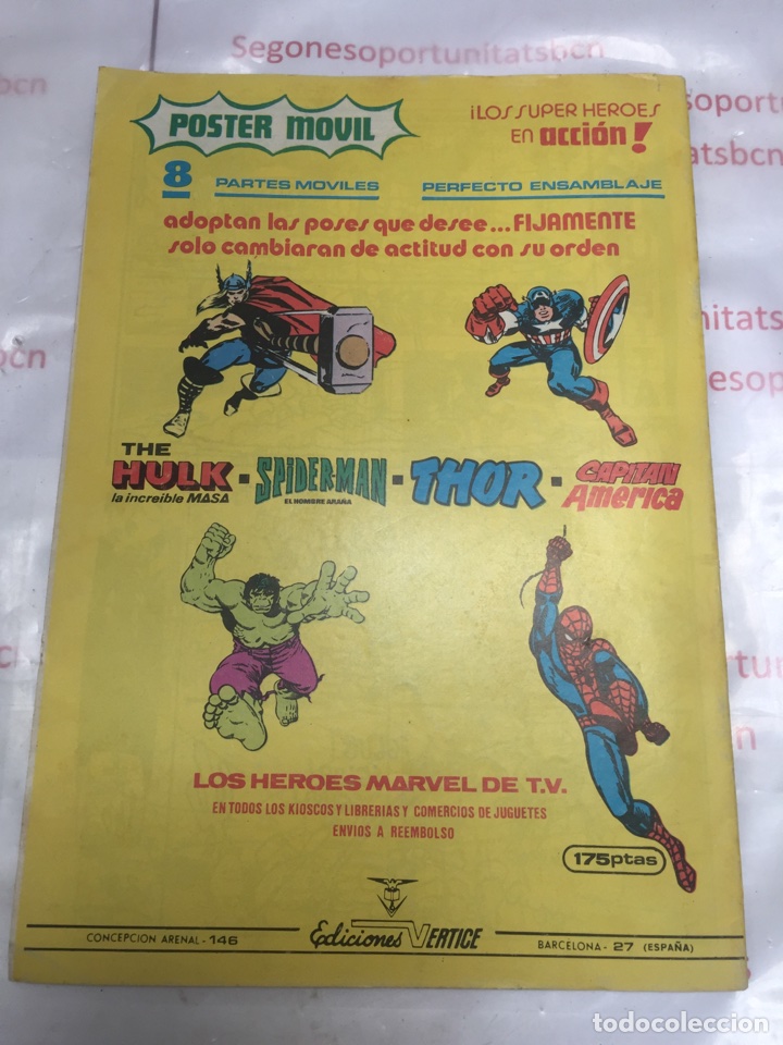 C&oacute;mics: El hombre de hierro n&uacute;mero 66 ediciones Vertice - Foto 3