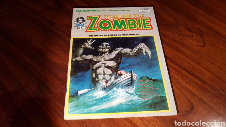 C&oacute;mics: ESCALOFRIO 8 CASI EXCELENTE ESTADO VERTICE - Foto 1