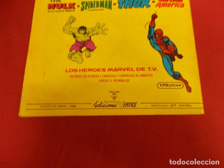 C&oacute;mics: SUPER HEROES.VOL 1. N&ordm; 133. CAPITAN MARVEL. VERTICE. - Foto 3