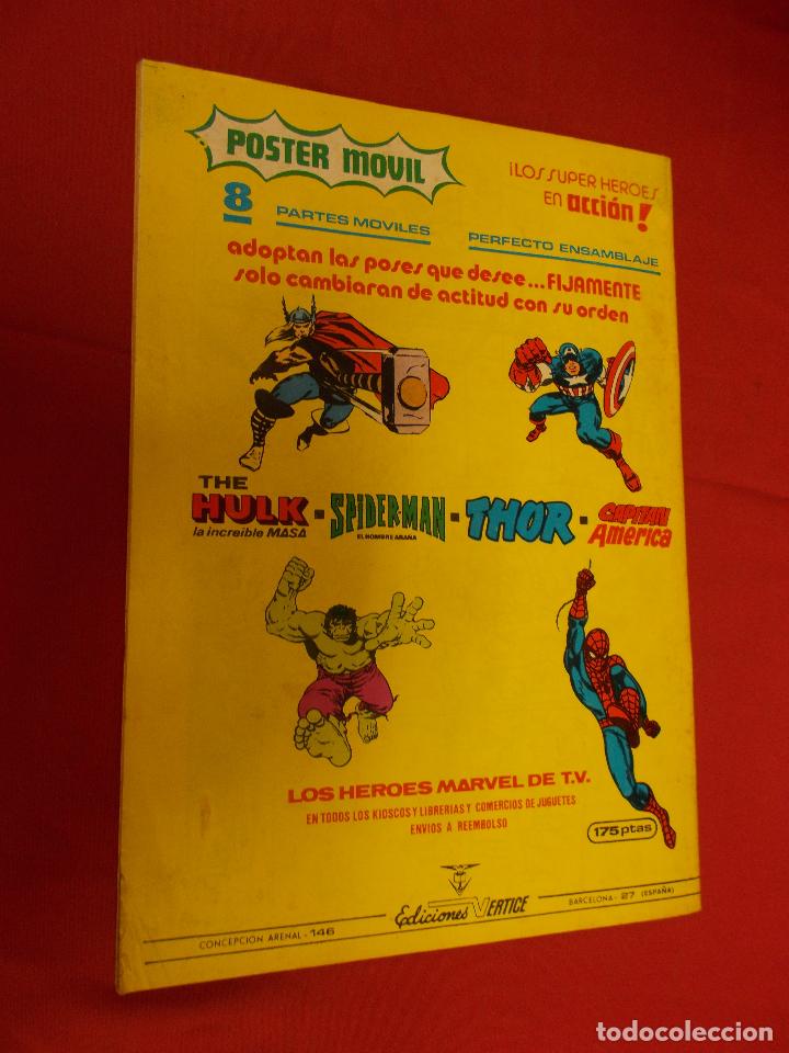 C&oacute;mics: SUPER HEROES.VOL 1. N&ordm; 133. CAPITAN MARVEL. VERTICE. - Foto 4