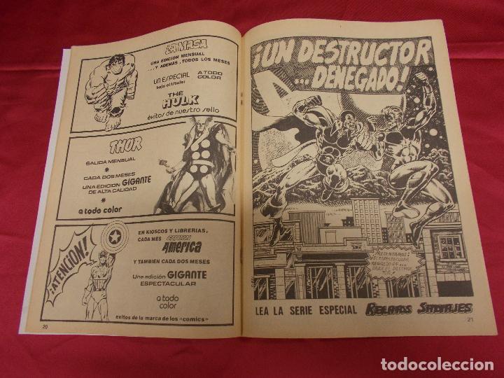 C&oacute;mics: HEROES MARVEL. VOL 2. N&ordm; 58. CAPITAN MARVEL. VERTICE. - Foto 2