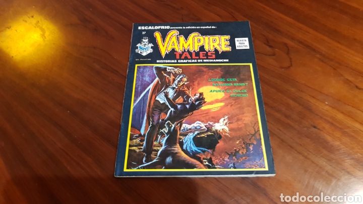 C&oacute;mics: ESCALOFRIO 27 EXCELENTE ESTADO VERTICE - Foto 1