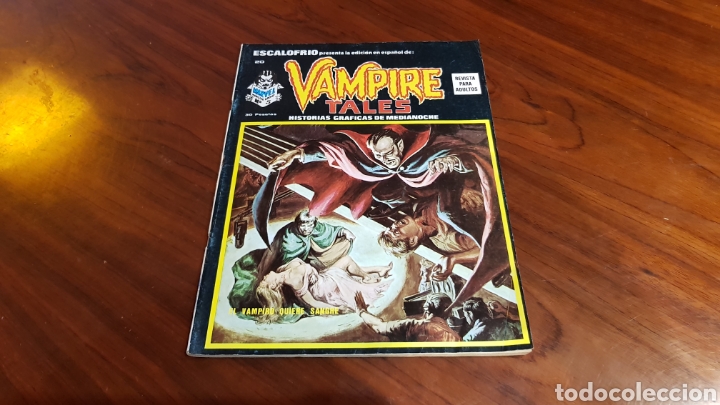 C&oacute;mics: ESCALOFRIO 20 CASI EXCELENTE ESTADO VERTICE - Foto 1