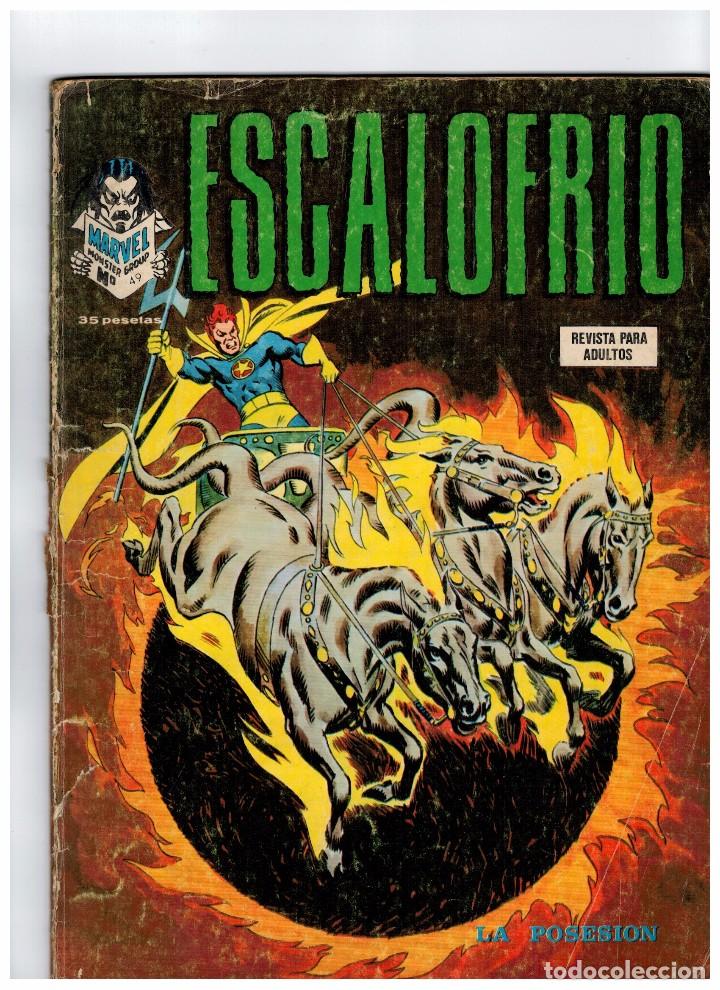 C&oacute;mics: ESCALOFR&Iacute;O N&ordm; 49  V&Eacute;RTICE 1974 - Foto 1