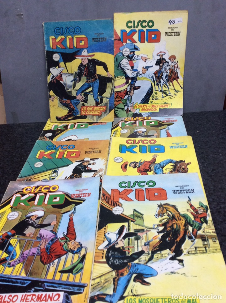 C&oacute;mics: CISCO KID, LOTE DE 11 EJEMPLARES - EDITA : EDICIONES VERTICE - Foto 1