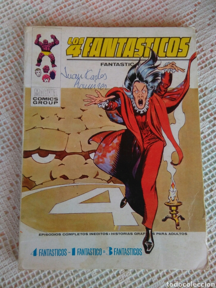 C&oacute;mics: **LOS 4 FANTASTICOS DE MARVEL C&Ograve;MICS GROUP (1973)** - Foto 1