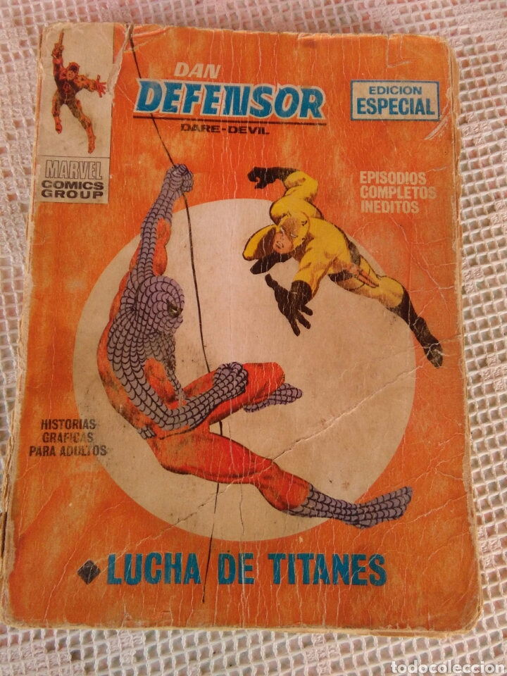 C&oacute;mics: **EDICION ESPECIAL DE, DAN DEFENSOR, DAREN DEVIL, LUCHA DE TITANES** - Foto 1