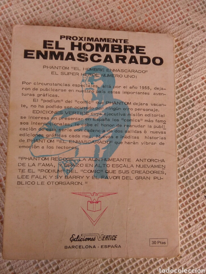 C&oacute;mics: **EL HOMBRE ENMASCARADO,---IRON MAN---No.32** - Foto 2