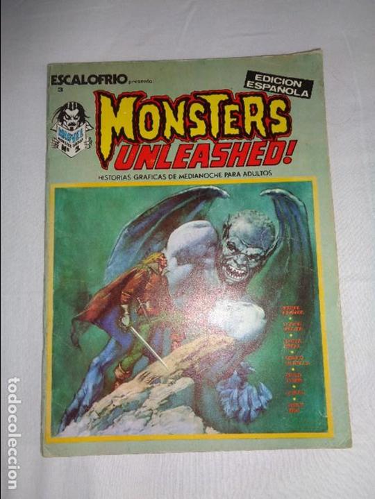 C&oacute;mics: ESCALOFRIO. N&ordm; 3 --- MONSTERS UNLEASHED  1 ---EDICIONES V&Eacute;RTICE - Foto 1