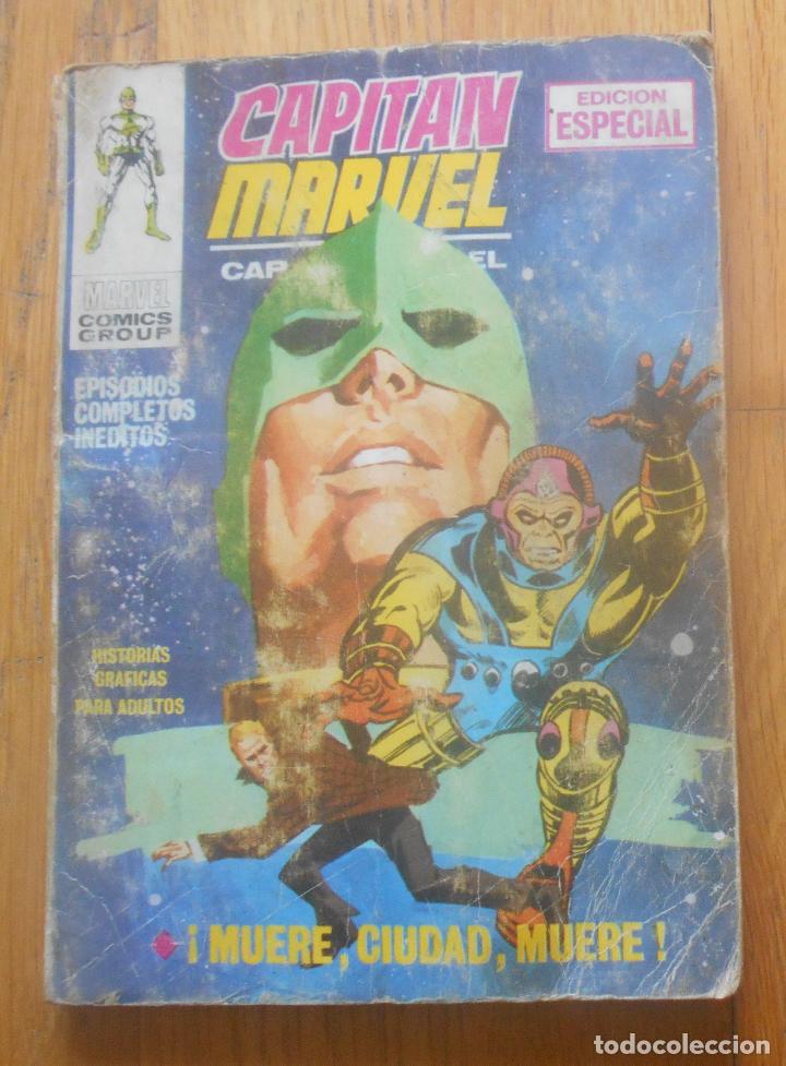 C&oacute;mics: CAPITAN MARVEL, MUERE CIUDAD MUERE, VERTICE leer - Foto 1