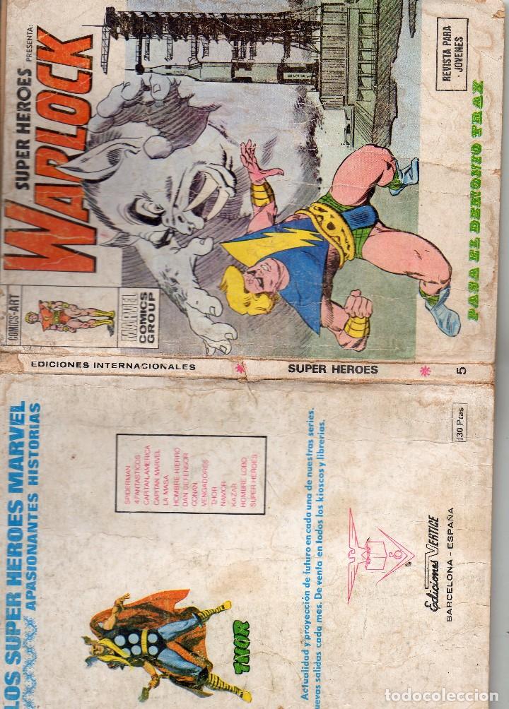 C&oacute;mics: COMIC VERTICE SUPER HEROES VOL1 N&ordm; 5 (USADO LEER) - Foto 3