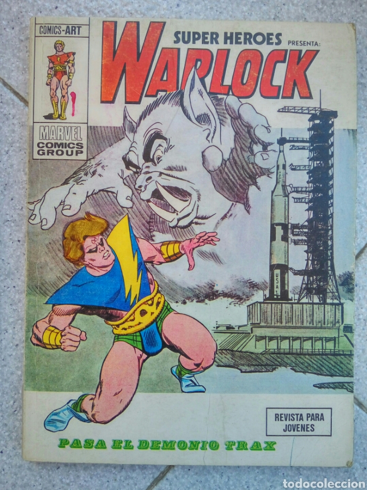 C&oacute;mics: Super heroes 5 vertice warlock pasa el demonio trax - Foto 1