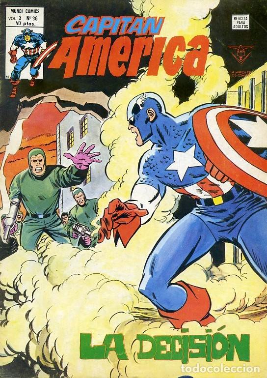 C&oacute;mics: COMIC CAPITAN AMERICA EDITORIAL VERTICE VOL 3 N&ordm; 36 - Foto 1