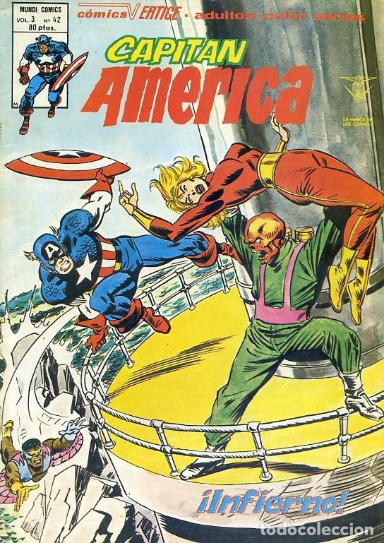C&oacute;mics: COMIC CAPITAN AMERICA EDITORIAL VERTICE VOL 3 N&ordm; 42 - Foto 1