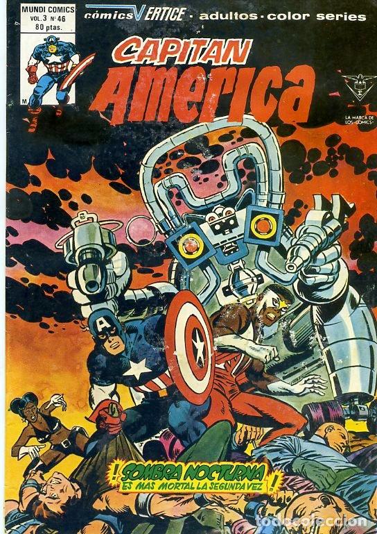 C&oacute;mics: COMIC CAPITAN AMERICA EDITORIAL VERTICE VOL 3 N&ordm; 46 - Foto 1