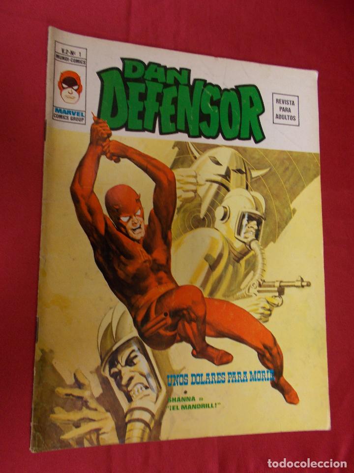 C&oacute;mics: DAN DEFENSOR. VOL 2. N&ordm; 1. UNOS D&Oacute;LARES PARA MORIR. V&Eacute;RTICE. - Foto 1
