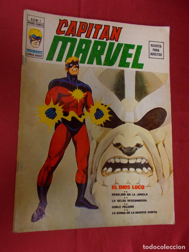 C&oacute;mics: CAPITAN MARVEL. VOL. 2. N&ordm; 1. EL DIOS LOCO . V&Eacute;RTICE. - Foto 1